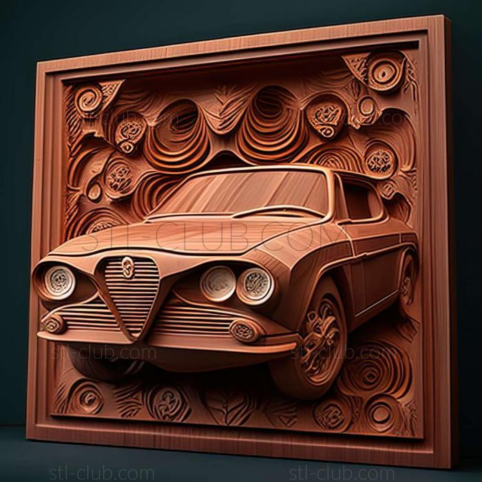 3D model Alfa Romeo 105115 Series Coups (STL)